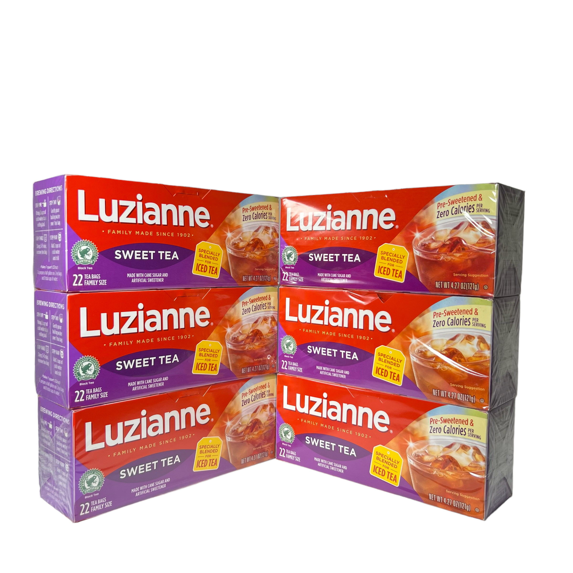 Luzianne Iced Tea Bag Sizes & How To Make The Right Amount of Iced